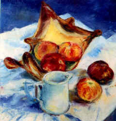 MANZANAS Oil Canvas