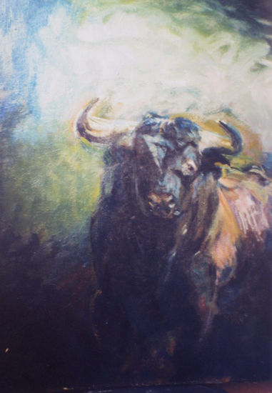 EL TORO Oil Canvas Animals