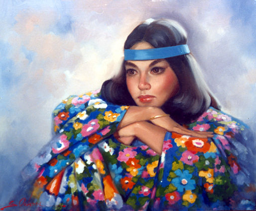 Guajira Venezolana Oil Canvas