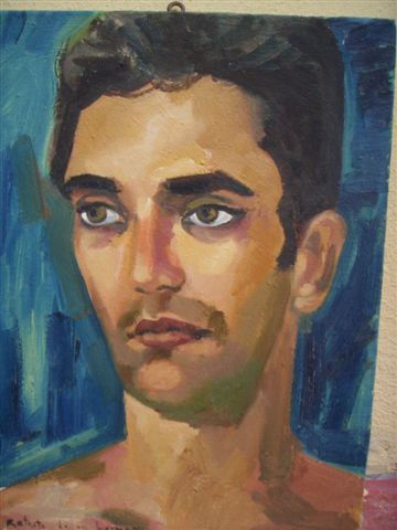 Retrato de mi hermano Oil Canvas Landscaping