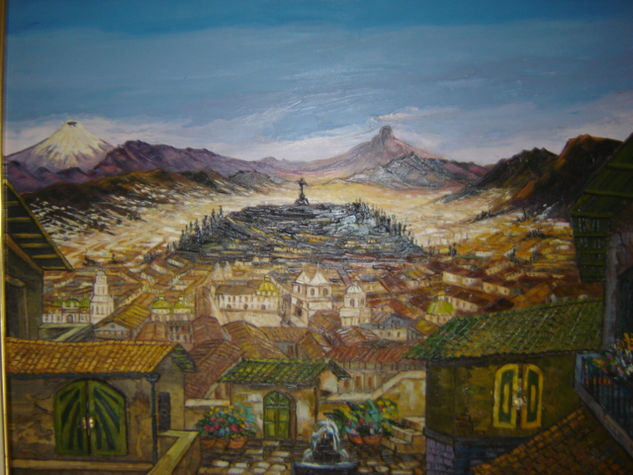 Quito Oil Canvas Landscaping