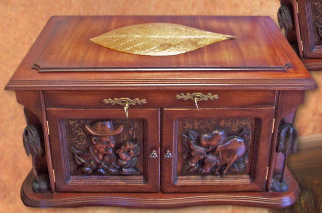 Humidor "Cuba" Woodwork Wooden objects and furniture