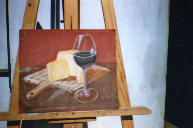 Una picadita Oil Others Still Life Paintings