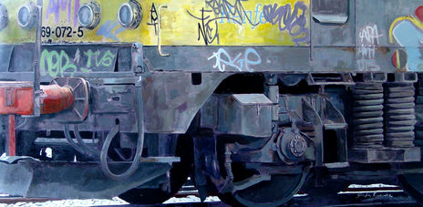 Tren grafiti