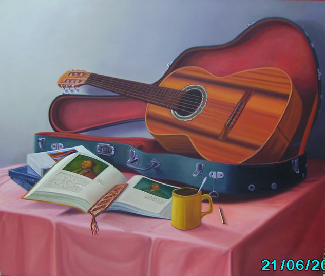 Mis pasatiempos Oil Canvas Still Life Paintings