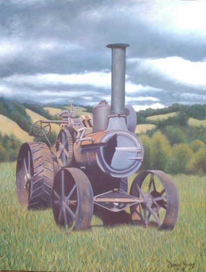 locomovil Oil Canvas Landscaping