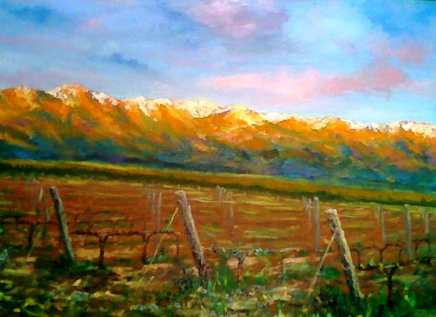 Amanecer III Oil Canvas Landscaping