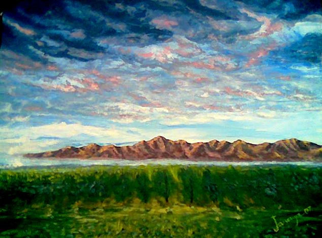 Amanecer II Oil Canvas Landscaping