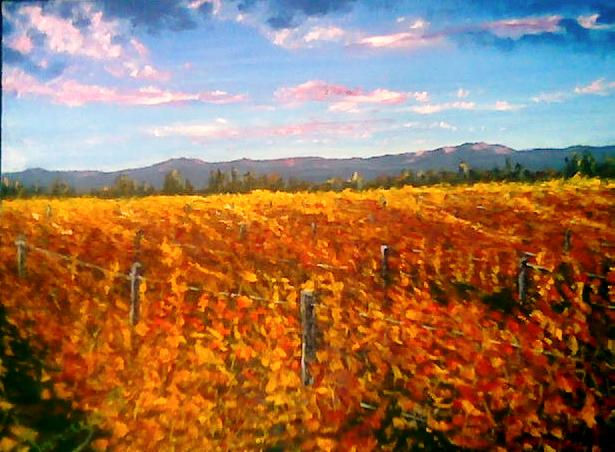 Otoño Oil Canvas Landscaping