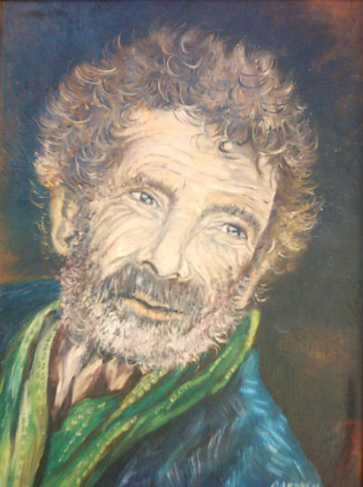 el sillero Oil Card Portrait