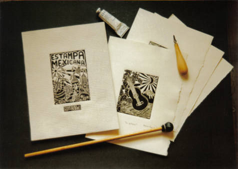 CARPETA DE GRABADOS Linograbado