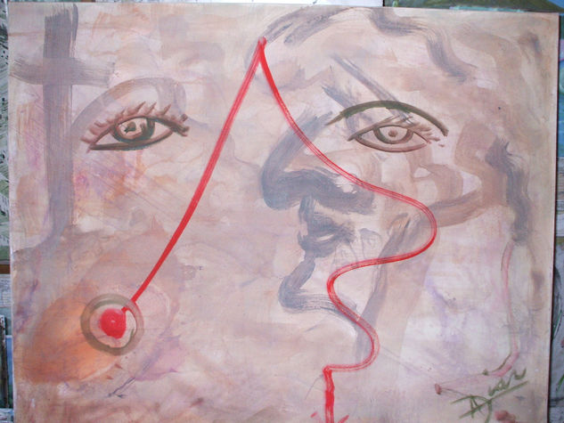 dos enamorados Oil Canvas Figure Painting