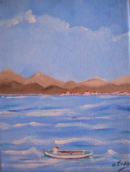 Pescador Oil Canvas Landscaping