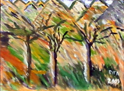 Paisaje de la montaña