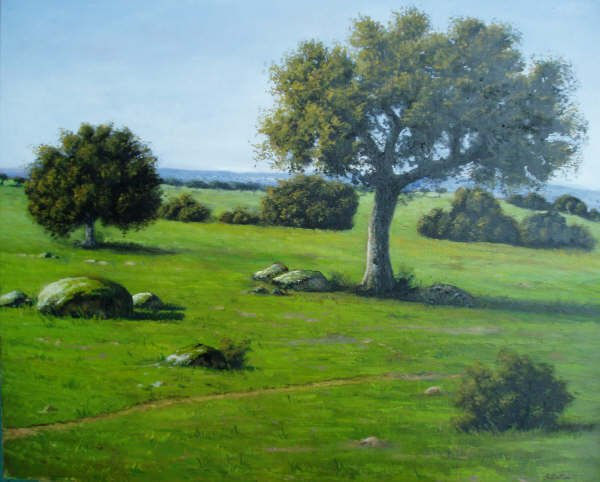 DEHESA Oil Canvas Landscaping