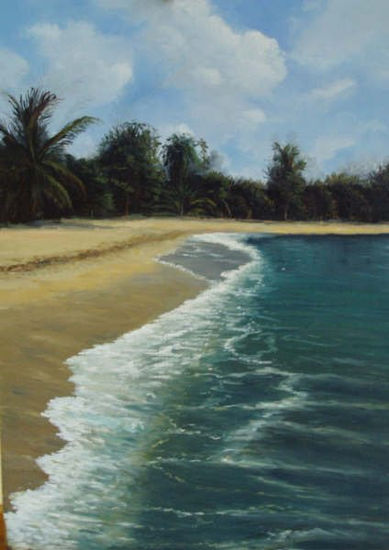 PLAYA Oil Canvas Landscaping