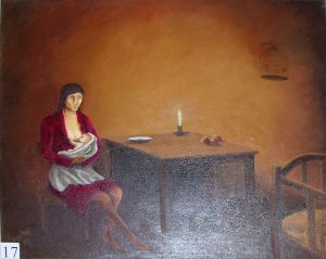 nanas de la cebolla Oil Others Figure Painting