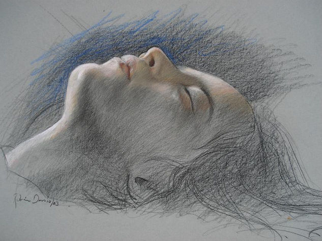 sueño Pastel Paper Portrait