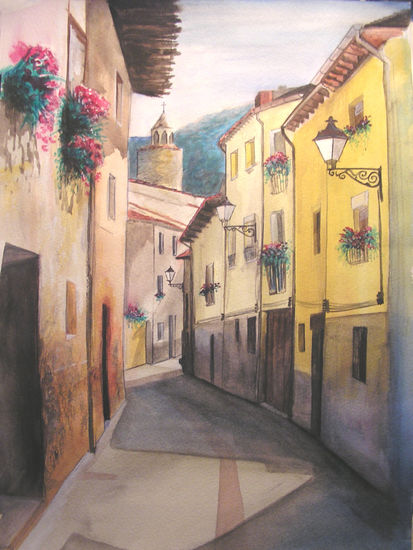 Calles de oña Watercolour Paper