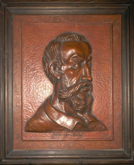 bajo relieve Quijote