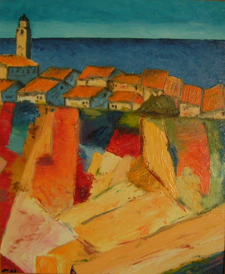 Mediterráneo (VENDIDO) Oil Canvas