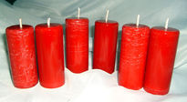 Velas navideñas