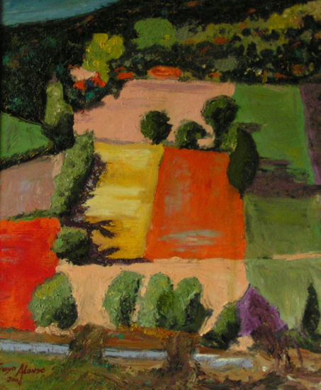 Campos de Labor Oil Canvas