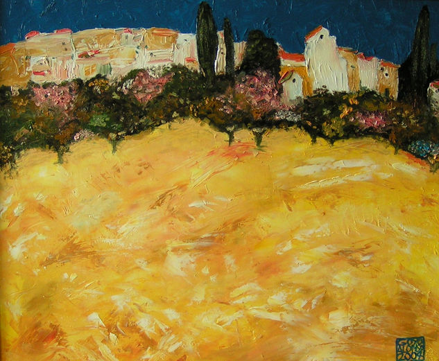 Pueblo (VENDIDO) Oil Canvas