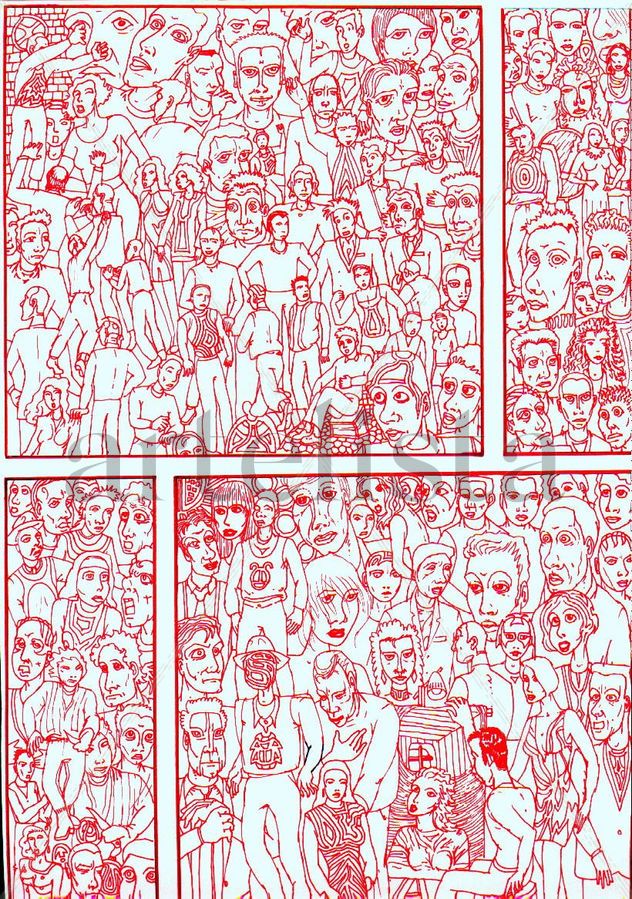 pseudocomic rojo