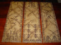 Caminos de mesa, diseño aborigen