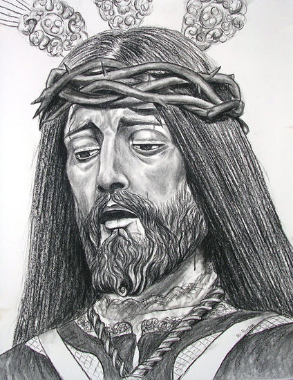 Ntro Padre Jesús Rescatado Charcoal