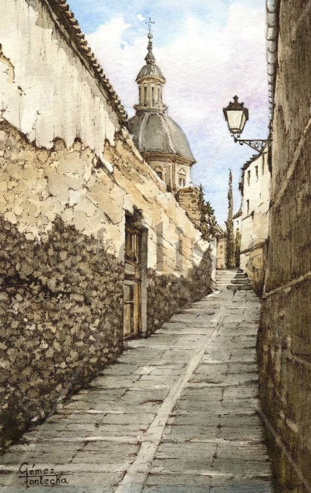 Callejón de San Roman.Toledo
