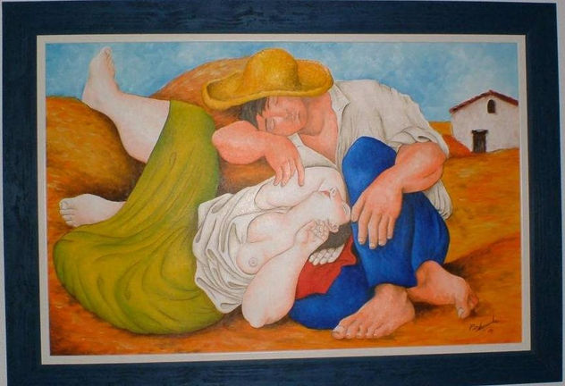 Replica de la Siesta de Picasso