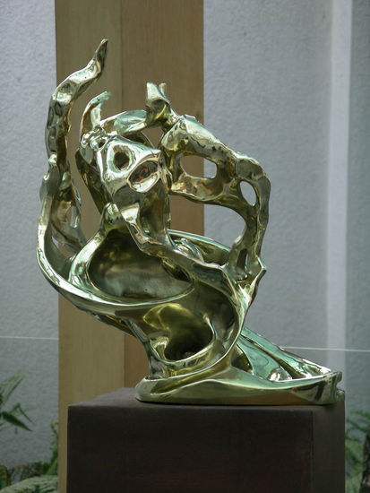 Diálogo Chamánico 9 Bronce Figurativa