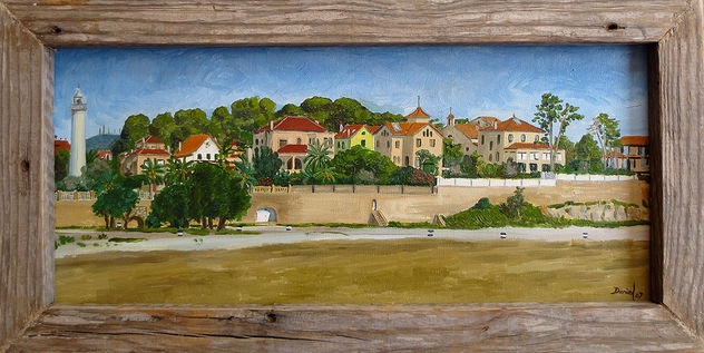 Casas de la playa del far de Vilanova