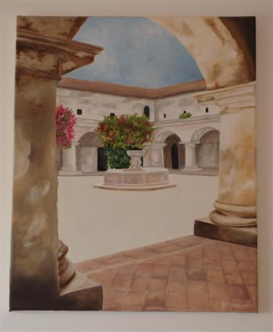 Convento Oil Canvas Landscaping