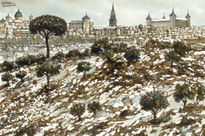 Toledo nevado.