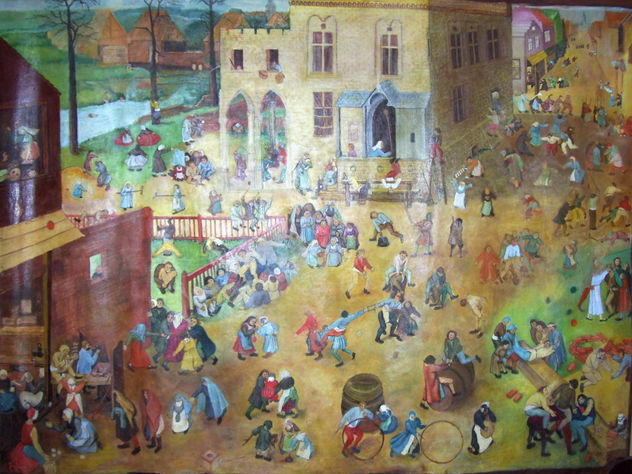 Juego de niños. Pieter Brueghel. 1560