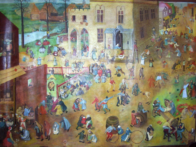 Juego de niños. Pieter Brueghel. 1560 