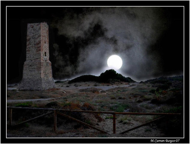 Torre y  luna 