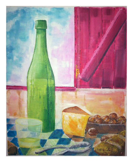 Sagardoa Oil Canvas Still Life Paintings