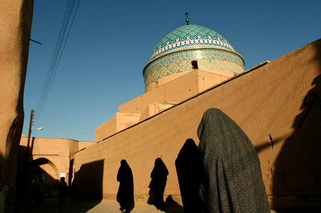 Mujeres en Yazd 