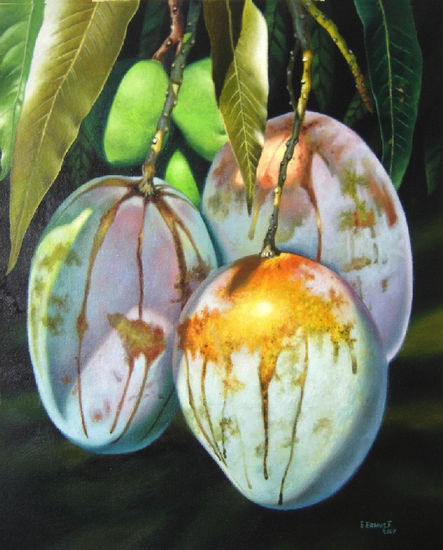 Mangos Oil Canvas Still Life Paintings