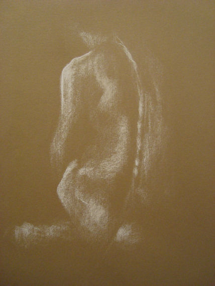 Desnudo esbozo