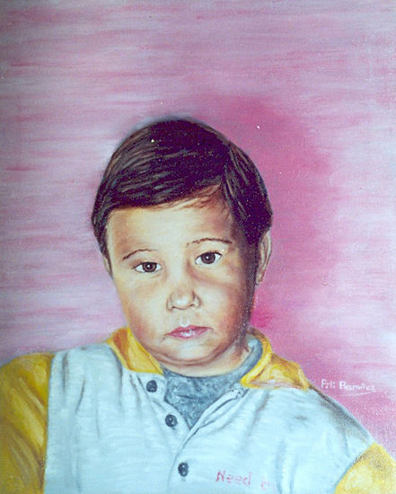 Rafalillo Oil Canvas Portrait