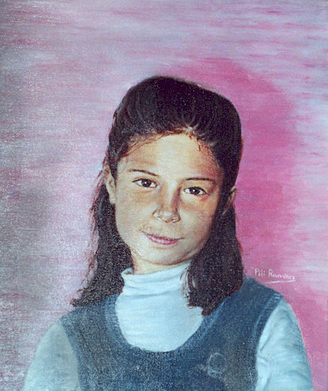 Victoria Óleo Lienzo Retrato