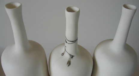Botellas de porcelana