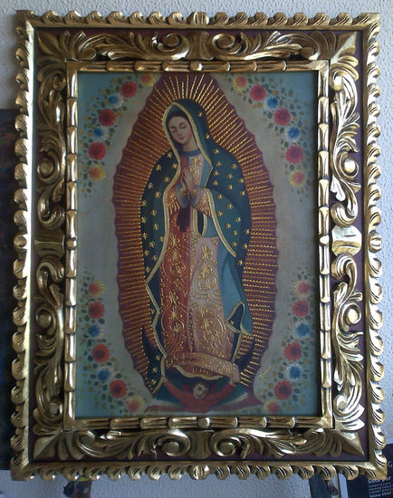 virgen  de guadalupe Oil Canvas Others
