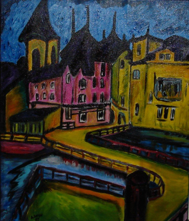 Calles de Dusseldorf (homenaje)