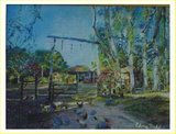 Entrada da Fazenda Oil Canvas Landscaping